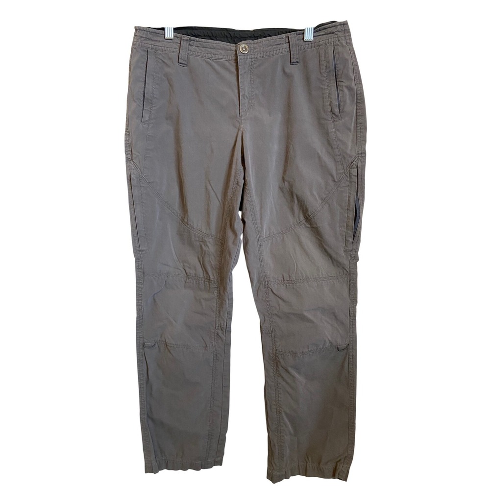 Kuhl Women's 12 Reg Spire Roll Up Gray Pants Outdoor Travel Hiking‎ Casual